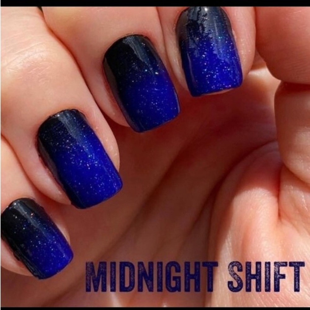 Color Street- Midnight Shift - 100% Real Nail Polish Strips